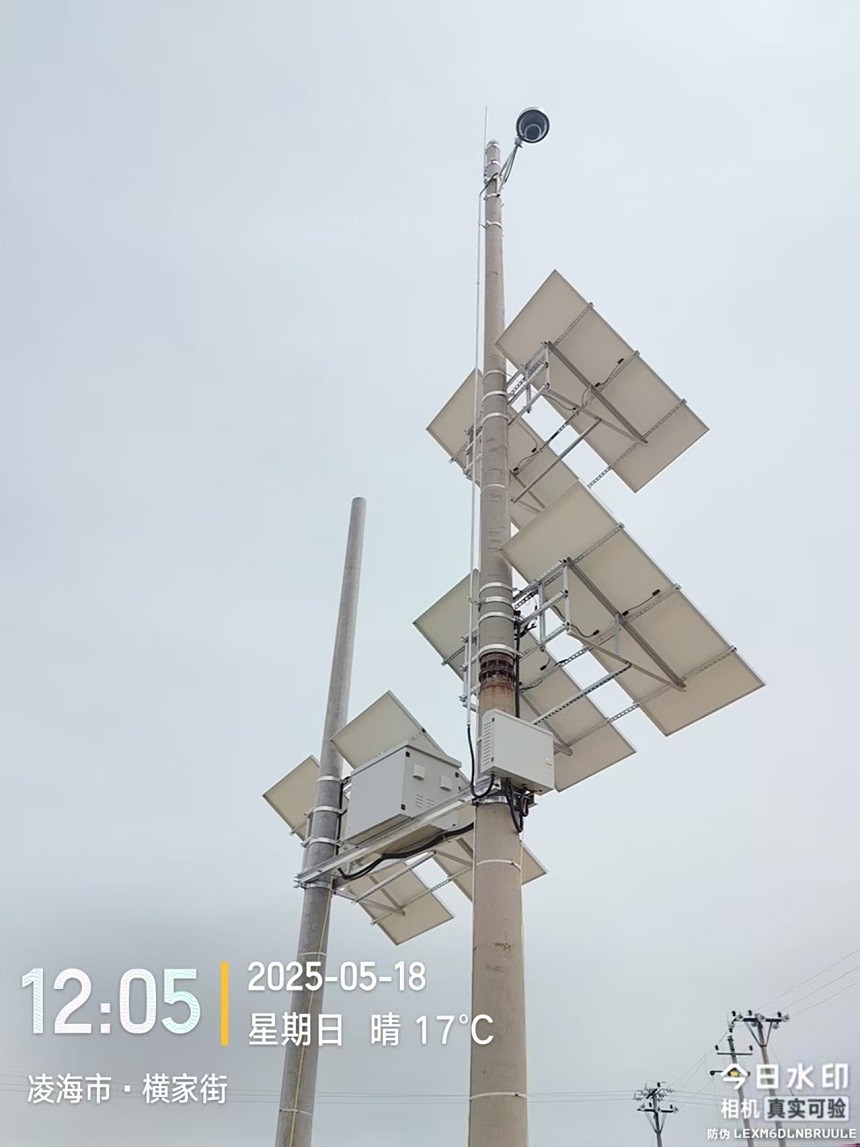 遼寧盤錦150套太陽能監(jiān)控供電系統(tǒng)